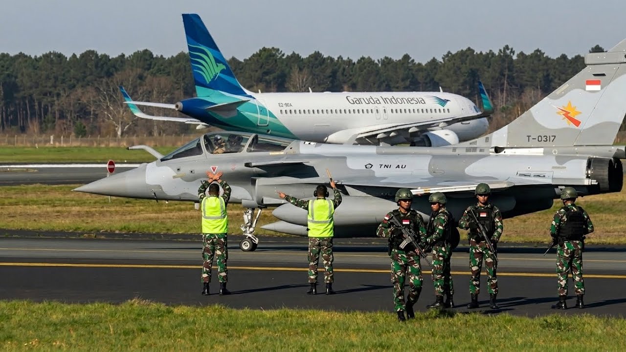 JET TEMPUR RAFALE TAHAP II INDONESIA TIBA, Australia - Singapura Soroti Daya Gentar TNI AU