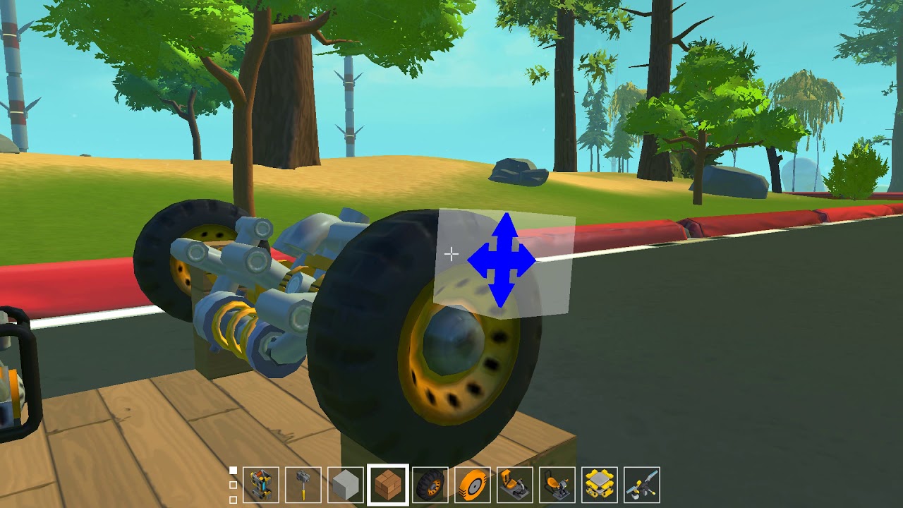 Differential with lock | Дифференциал с блокировками | Scrap Mechanic