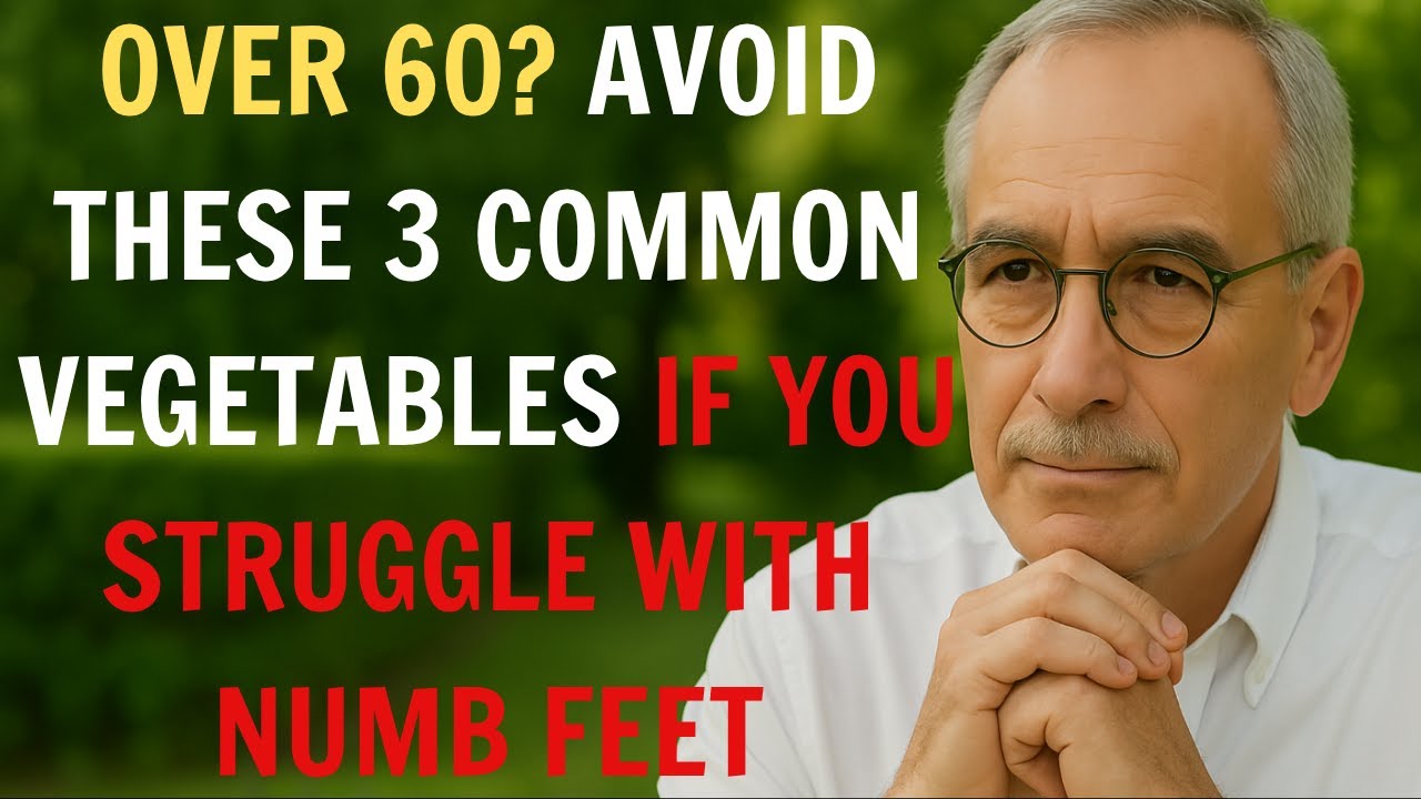Over 60? Avoid These 3 Common Vegetables If You Struggle with Numb Feet