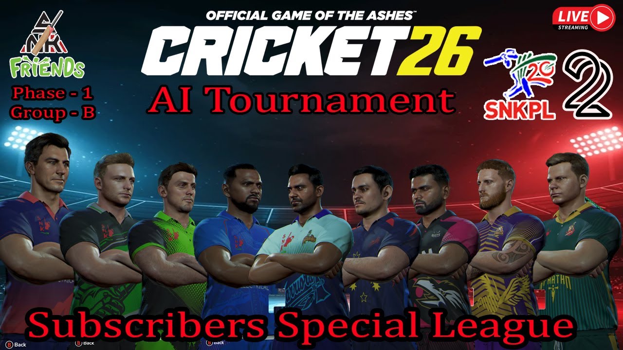 SNK Premier League-22 Phase-1 Group-B Round-12 | Subscribers Special Cricket League 