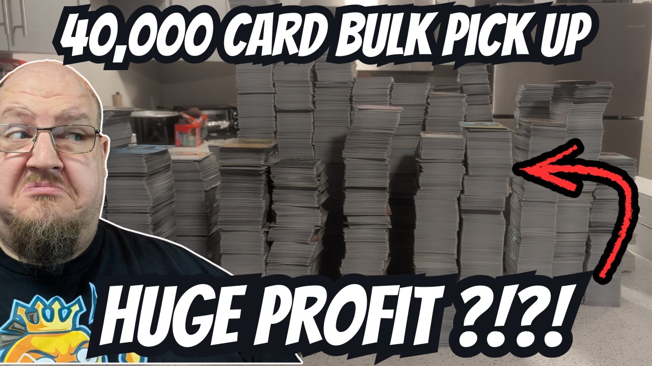 I bought 40,000 cards for 500 dollars and made my money back INSTANTLY! Here's How I Process it!