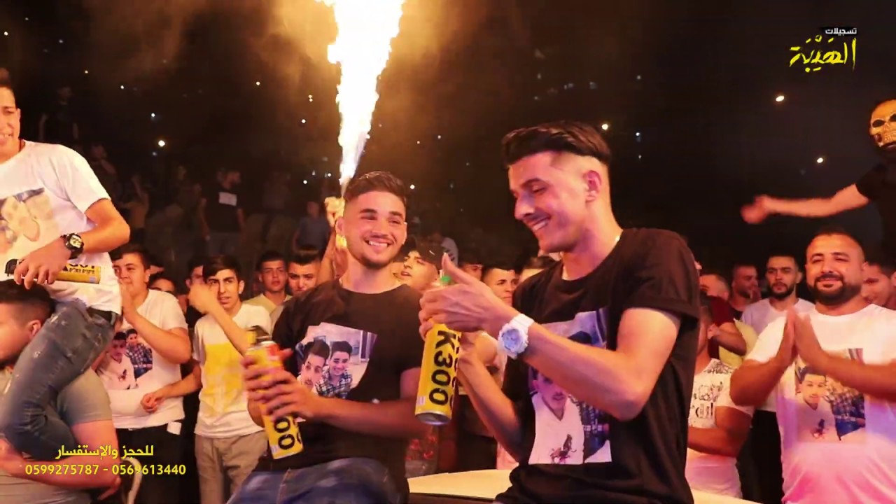 لأول مرة في نابلس - استقبال حاشد للشابين وفا الخرزا ومحمد يامين مع الفنان بهاء الجلاد