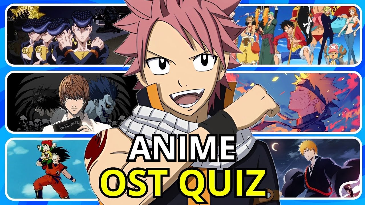 ANIME OST QUIZ🔥 - 50 Ost [VERY EASY - VERY HARD]