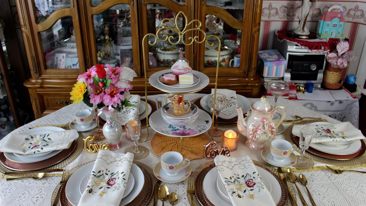 Teatime Tablescape 2024