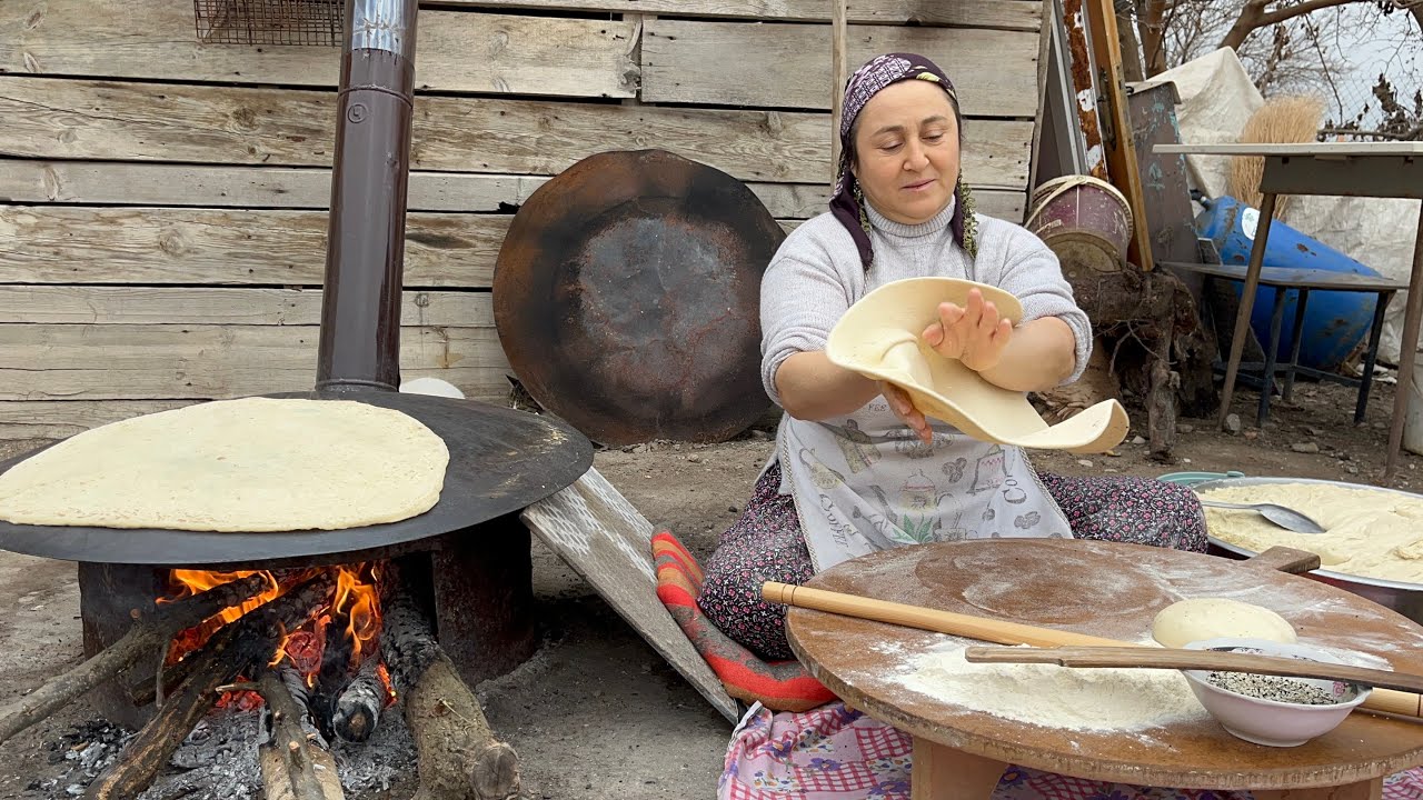 İNEĞİMİZ DOĞUM YAPTI 🔔🧿|MALATYA EKŞİLİ EKMEĞİ YİNE DÖKTÜRDÜK 🤭😍