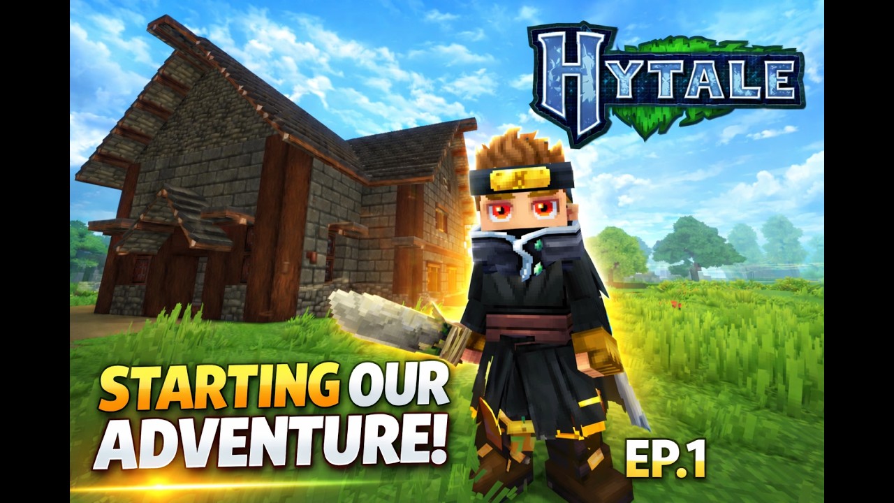 Hytale Ep.1 Our Adventure Begins