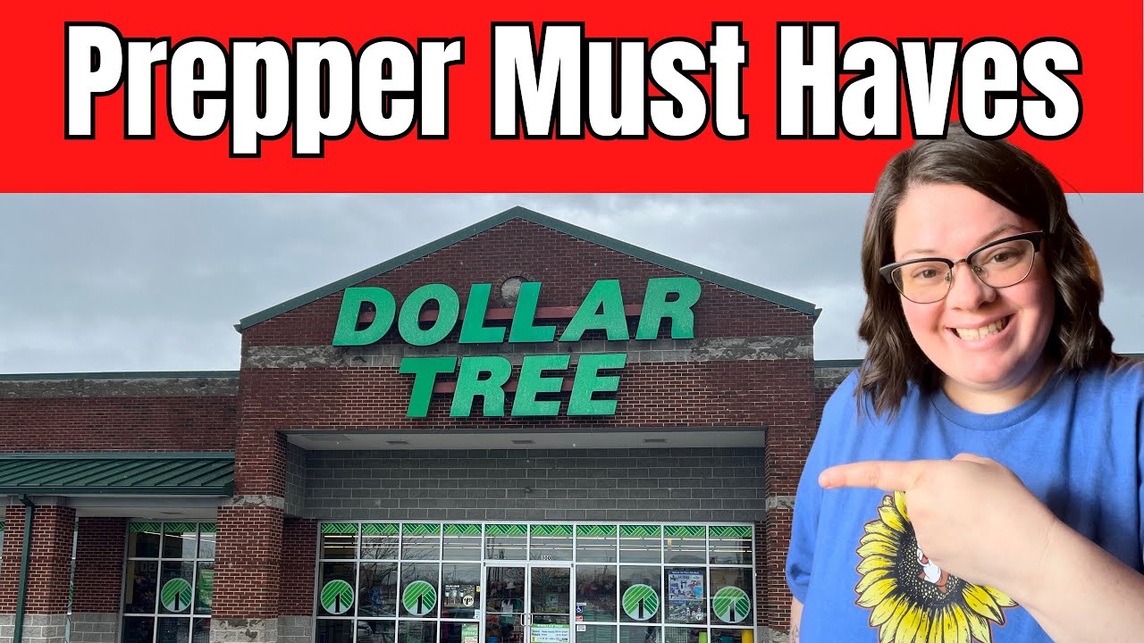 PREPPING ON A BUDGET || Prepper Items You Must Buy From The Dollar Tree