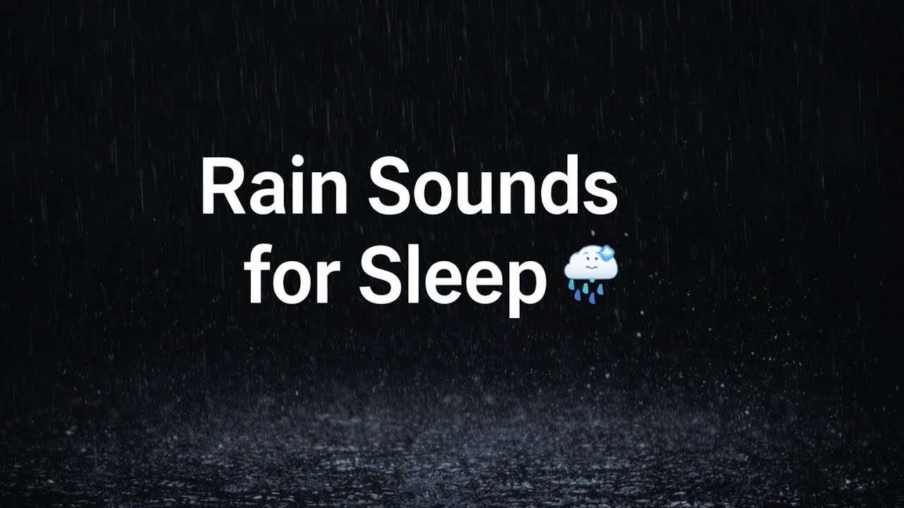 Rain Sounds for Sleep 🌧️😴#asmr #rain #relax 
