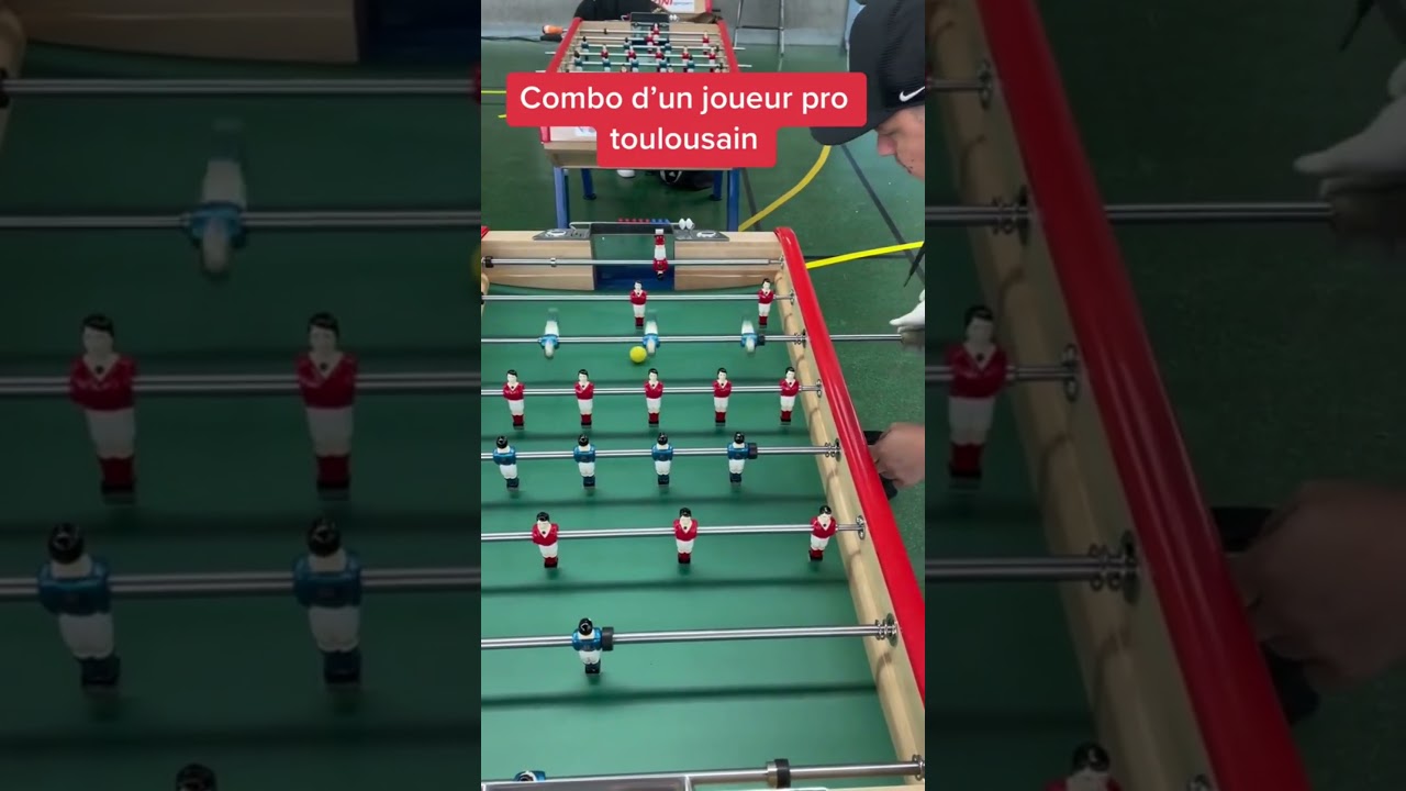 Petite d&eacute;mo d&rsquo;un excellent joueur toulousain tr&egrave;s technique #babyfoot #wcs #itsf #bonzini  #foosball