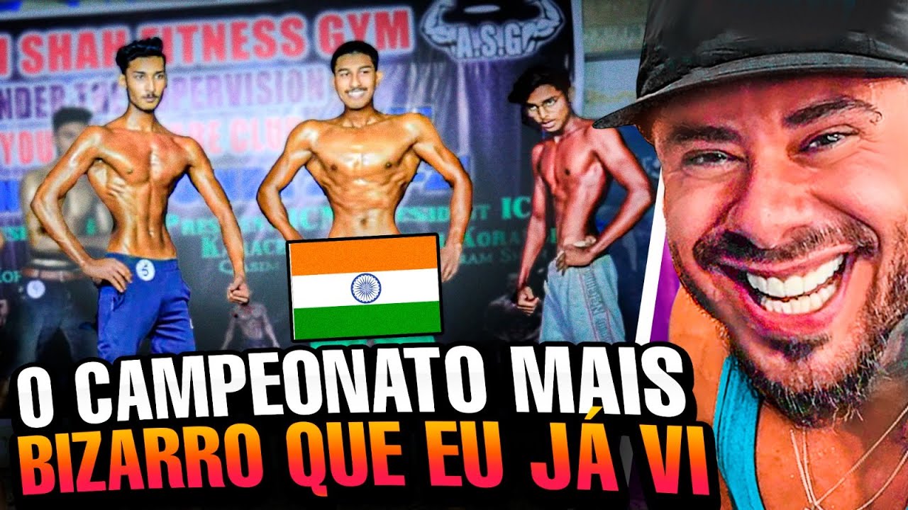 REAGINDO AO MAIS BIZARRO CAMPEONATO BODYBUILDER NATURAL! - LEO STRONDA