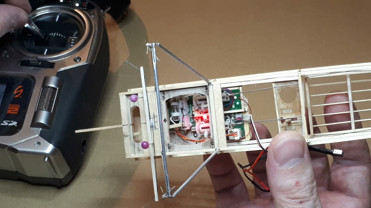 1/20th AVRO 504 N/O control functions