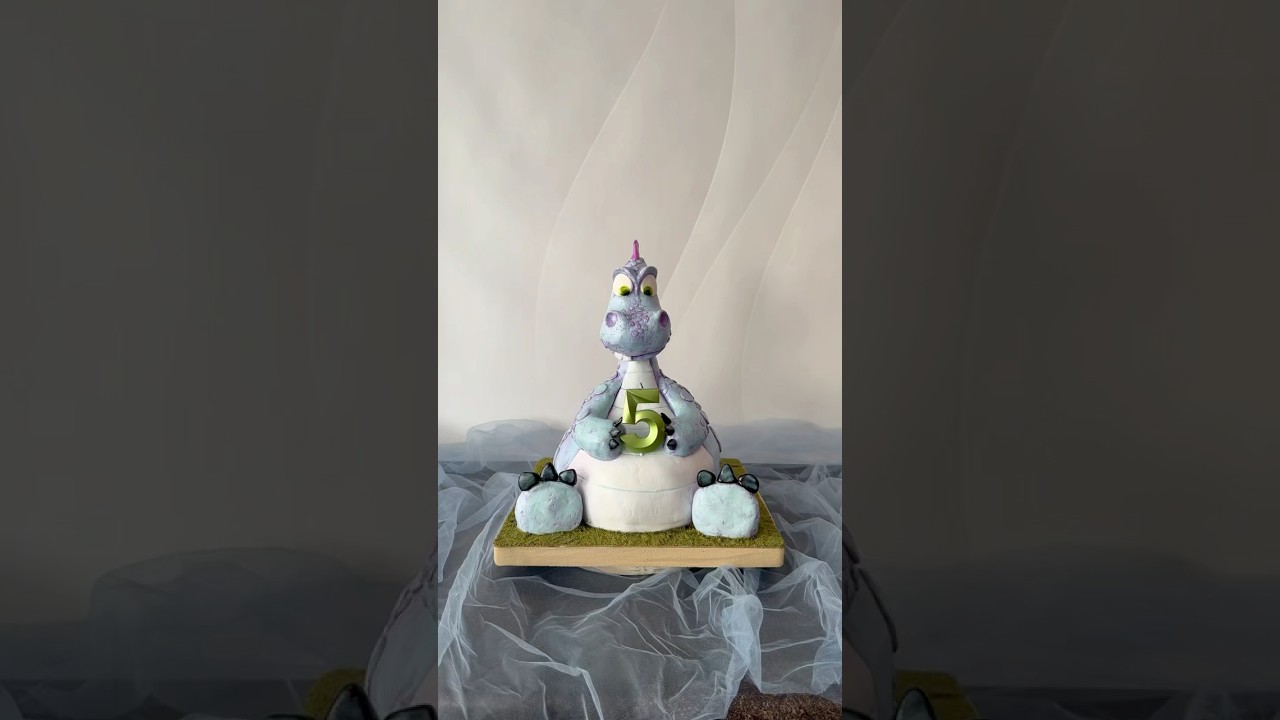 🦕 Милый динозаврик / Торт Дино / Cake dinosaur 