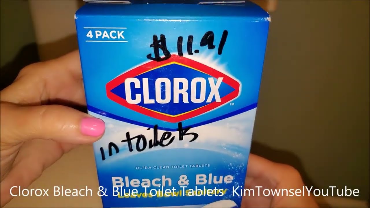 Clorox Bleach & Blue Toilet Tablets | Ineffective & Messy