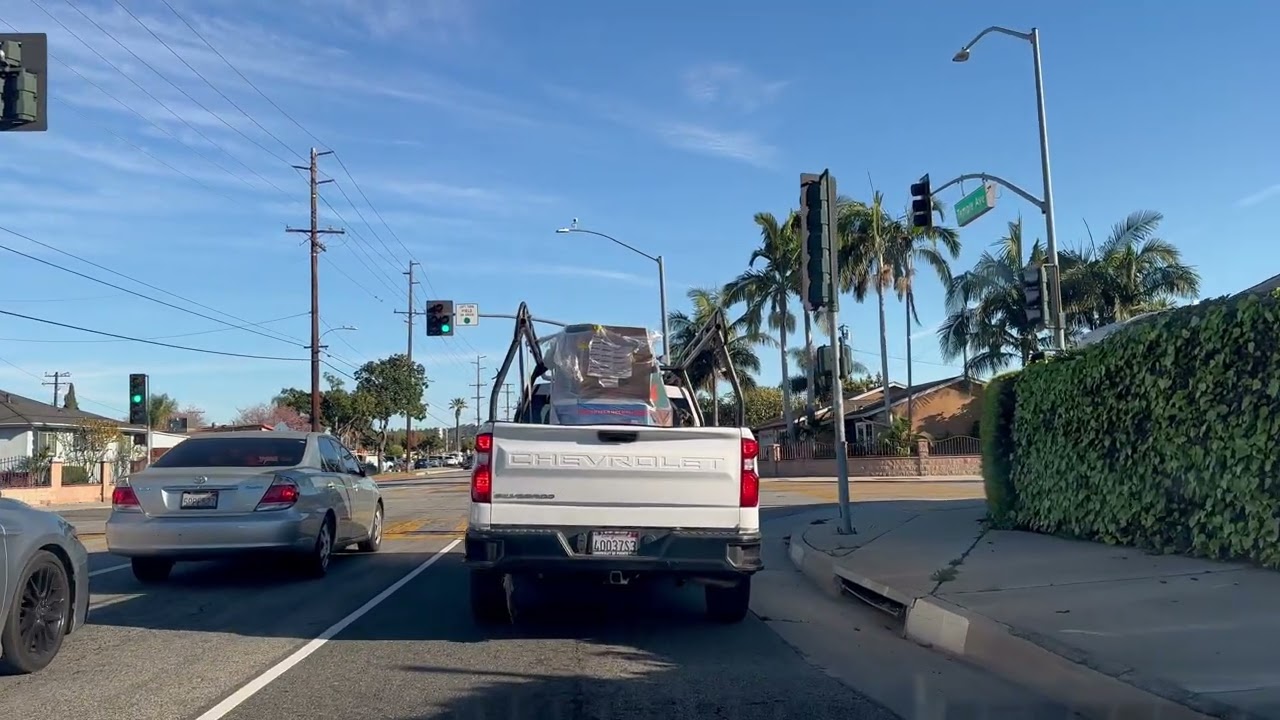 Temple Avenue to Sunset Avenue  February 22, 2026 of 4K
