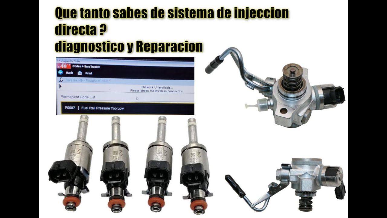 Honda Accord DTC P0087 Presión del Riel demasiado baja