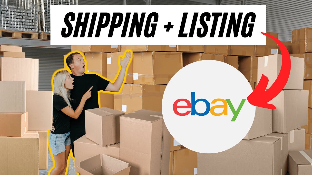 How We Ship And List On eBay - Flipping Amazon Return Pallets