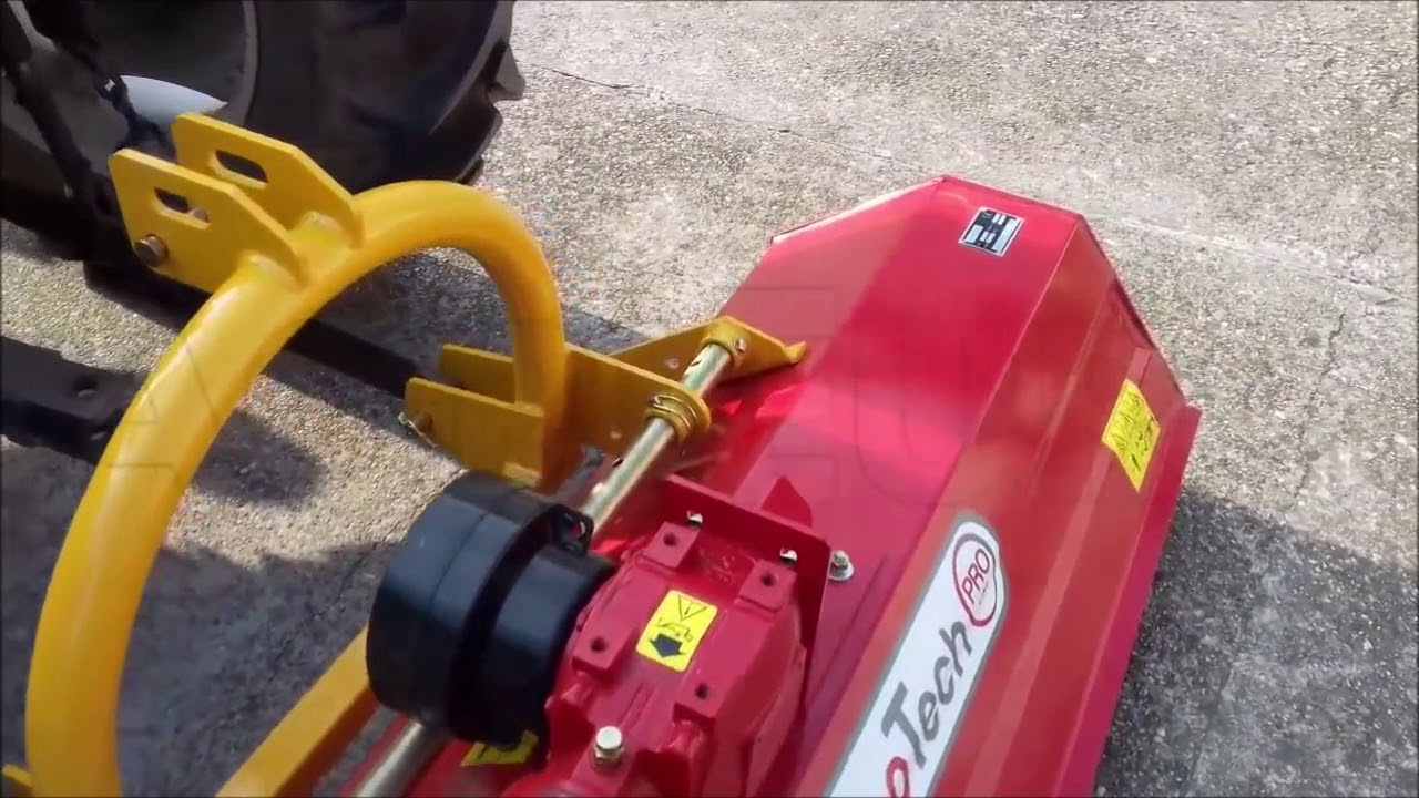 Fonctionnement du Broyeur Horizontal à tracteur GeoTech Pro KFM 170M