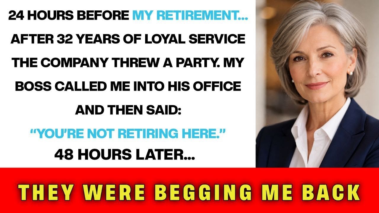 “My Boss Fired Me 24 Hours Before My Retirement — ‘Consider It Your Farewell Gift’