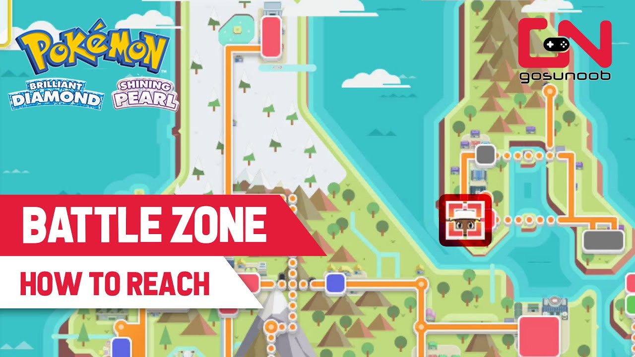 How to Get to Fight Area in Pokemon Brilliant Diamond and Shining Pearl