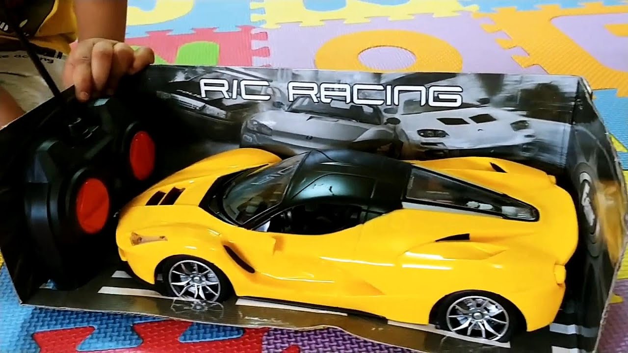 Cucudus play with RC Car | Remote control Ferrari car Unboxing | Toy Cars for kids - Cucudus Toys