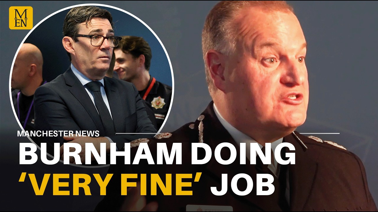 'Burnham is a VERY FINE mayor' says Manchester police chief as he praises Mahmood's police reform