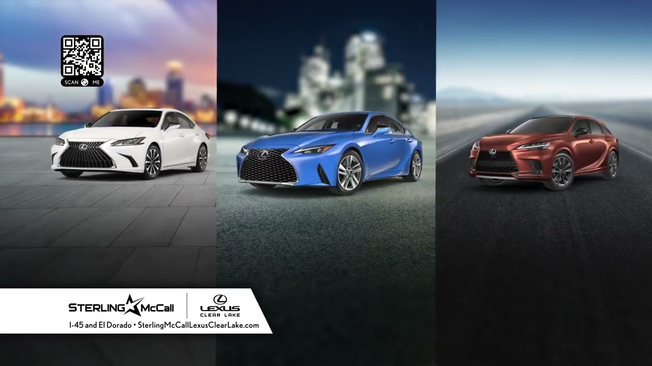 Get 4.99% APR On A 2023 Lexus ES, IS, Or RX In Friendswood, TX | Sterling McCall Lexus Clear Lake