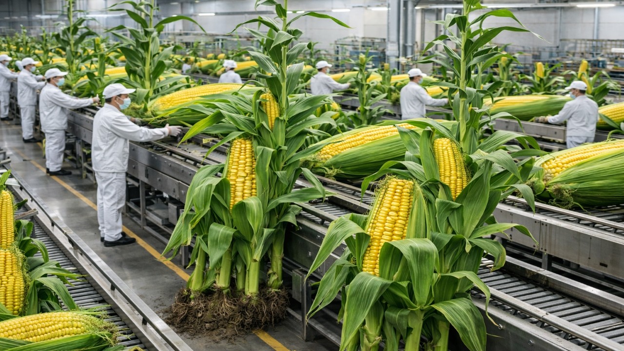Inside a biofuel production plant that uses corn stalks in a way you've never seen before.
