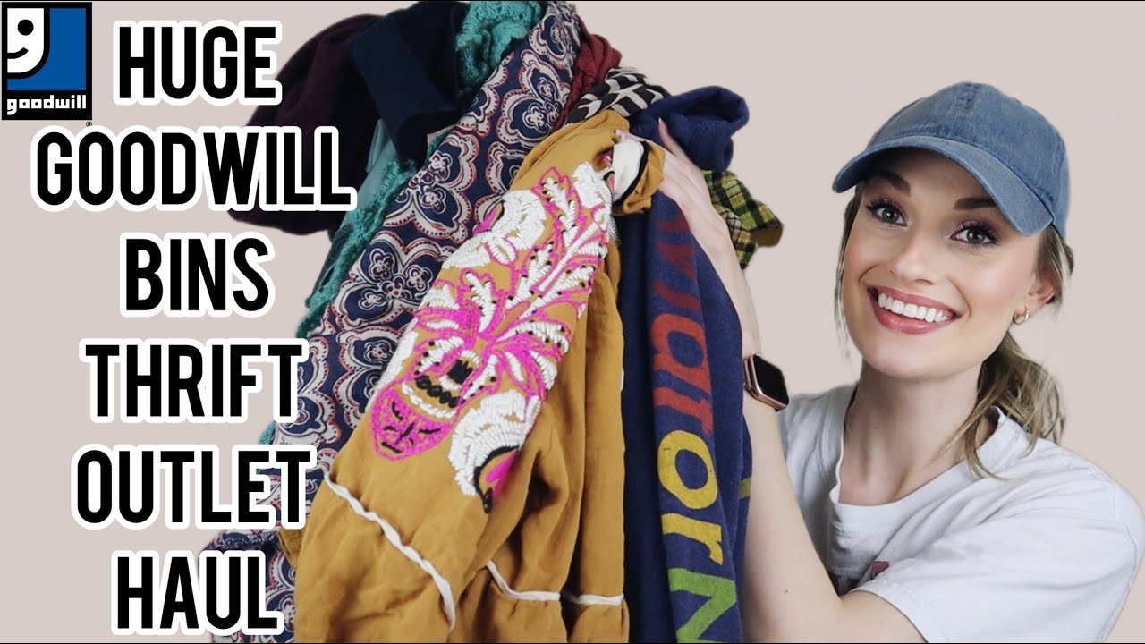Огромный выбор из 35 вещей в Goodwill Outlet [контейнеры]! Удивительные находки для перепродажи н...