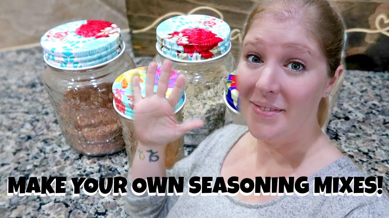 5 HOMEMADE SEASONING MIXES