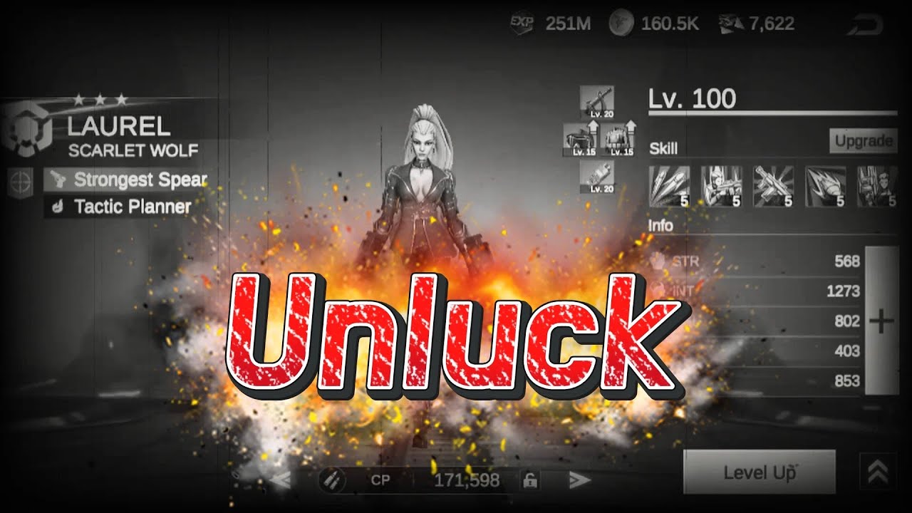 Unluck - Heroes who need to lower their luck!