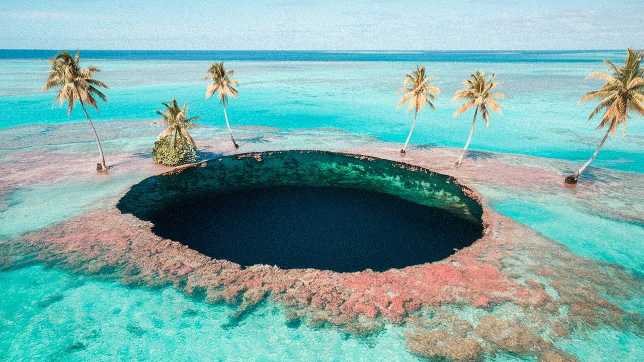 Drone subaqu&aacute;tico entrou no Grande Buraco Azul, e o que foi capturado aterroriza o mundo inteiro