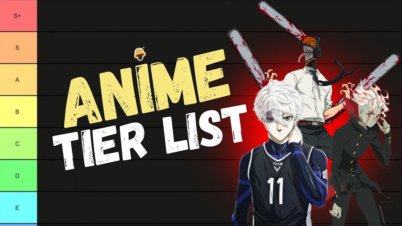 MIJN FAVORIETE ANIME 2025 - TIER LIST