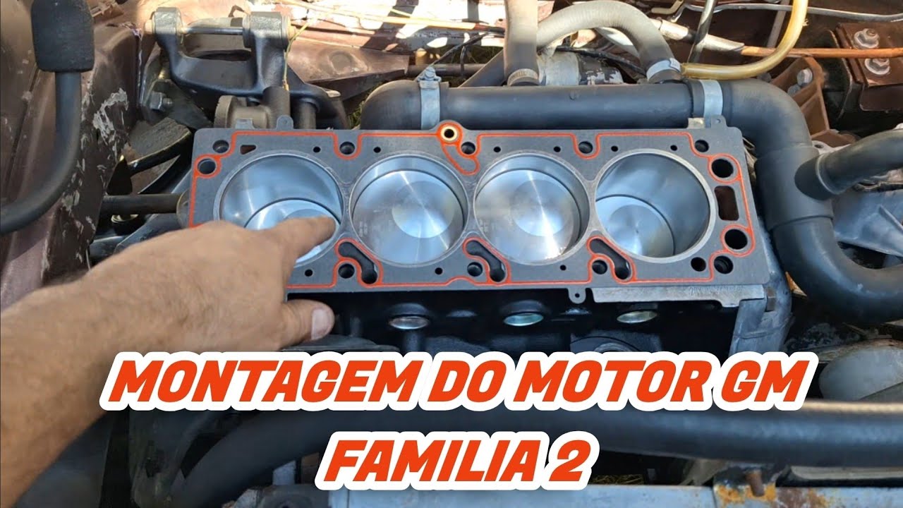 🔴MONTAGEM DO MOTOR GM FAMÍLIA 2