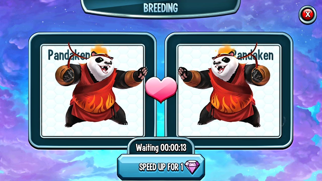 Monster Legends - Pandaken & Pandaken - Breeding Corrupted 😱