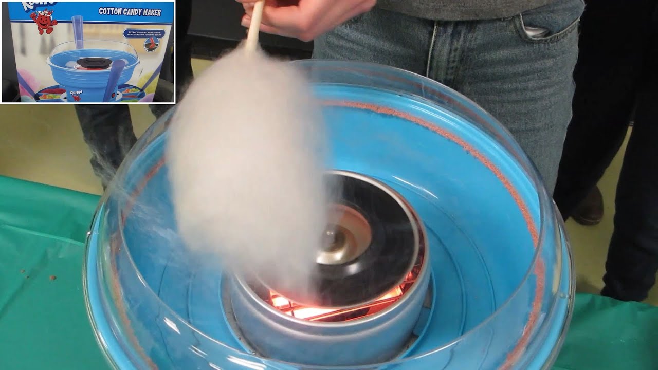 How to make Cotton Candy at Home: Full Demo