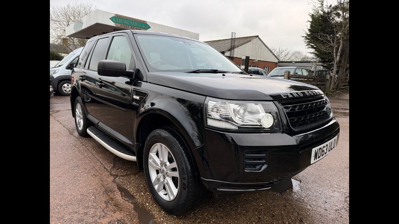 FOR SALE 2013/63 Land Rover Freelander 2.2 TD4 Automatic 69k miles £10,491 www.churchill4x4.co.uk