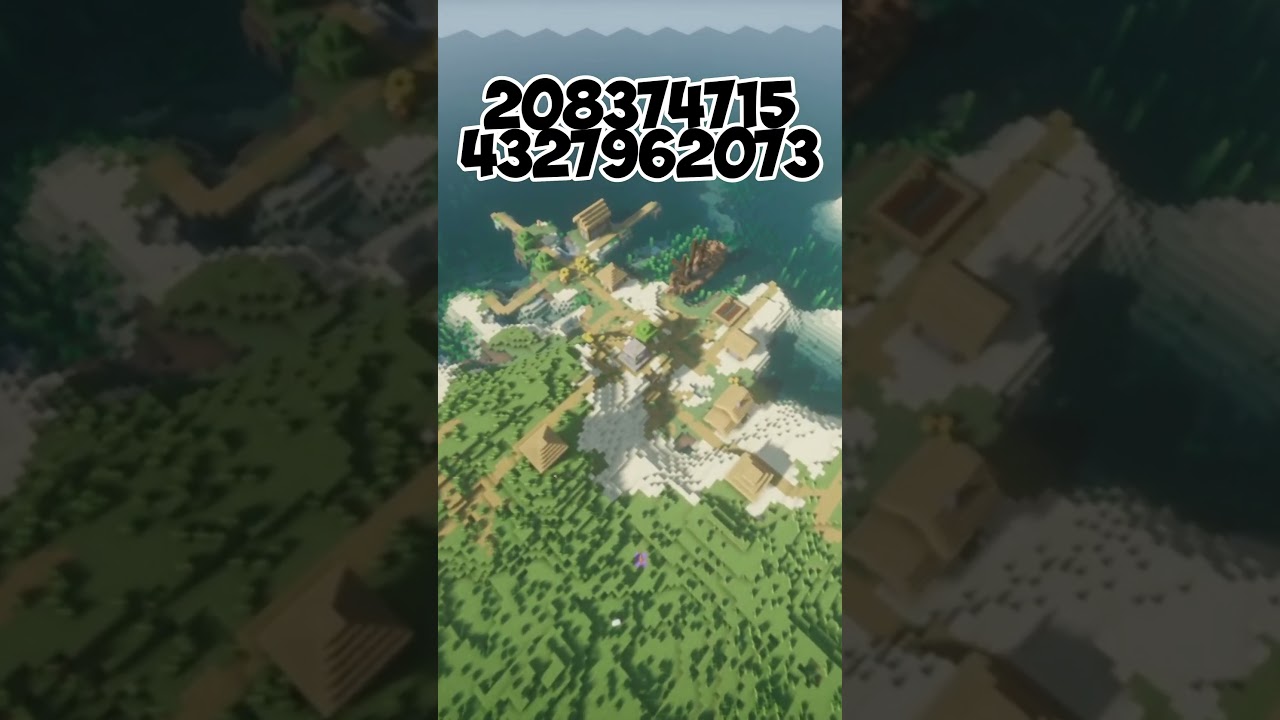 Amazing Minecraft 1.17.1 seeds #shorts #viral #minecraft