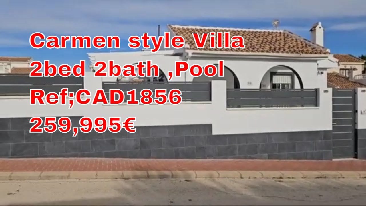 Виллы на продажу в Мурсии, Испания, 259 995 € REF:CAD1856
