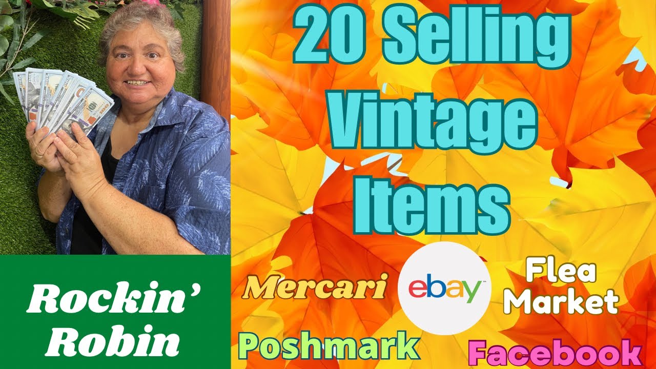 Top 20 Best Vintage Items That You Can Sell On eBay #ebayresellers #ebaytips