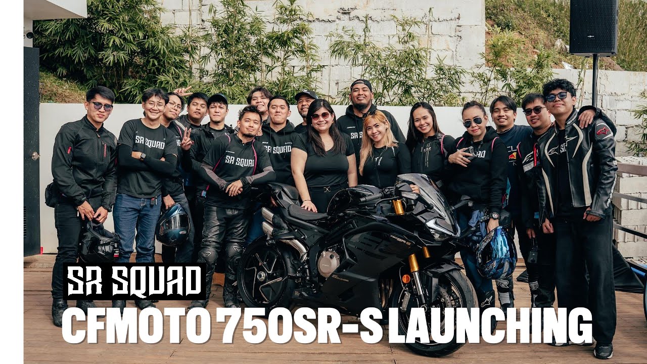 CFMOTO 750SR-S LAUNCHING | MARILAQUE HIGHWAY with SR SQUAD