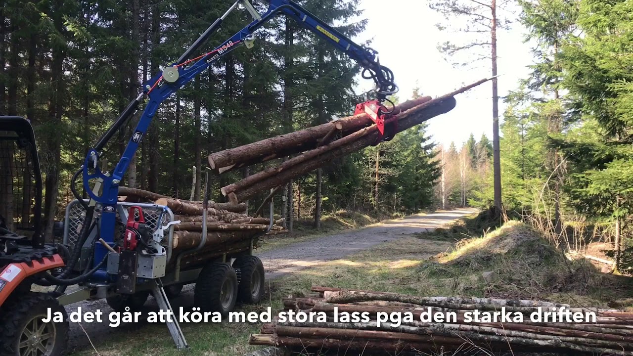 Ms48 AvestaVagnen stort lass avlastning
