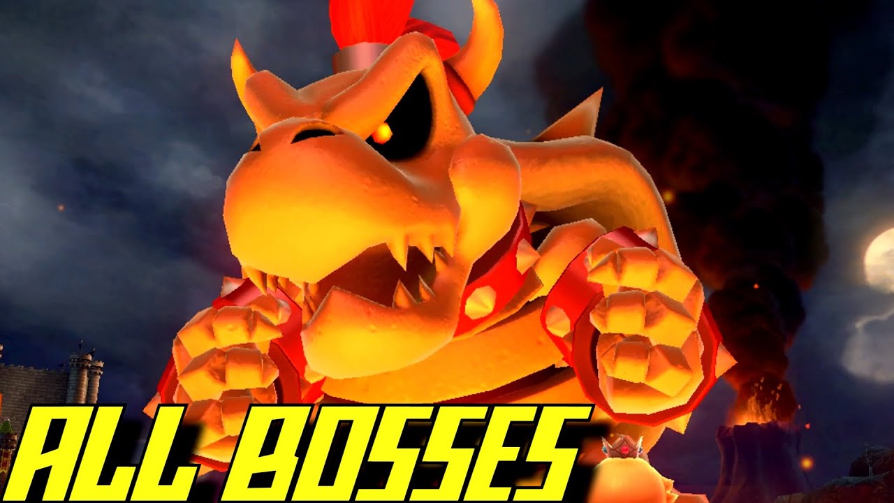 Mario Party 10 - All Bosses (2 Players/No Damage)