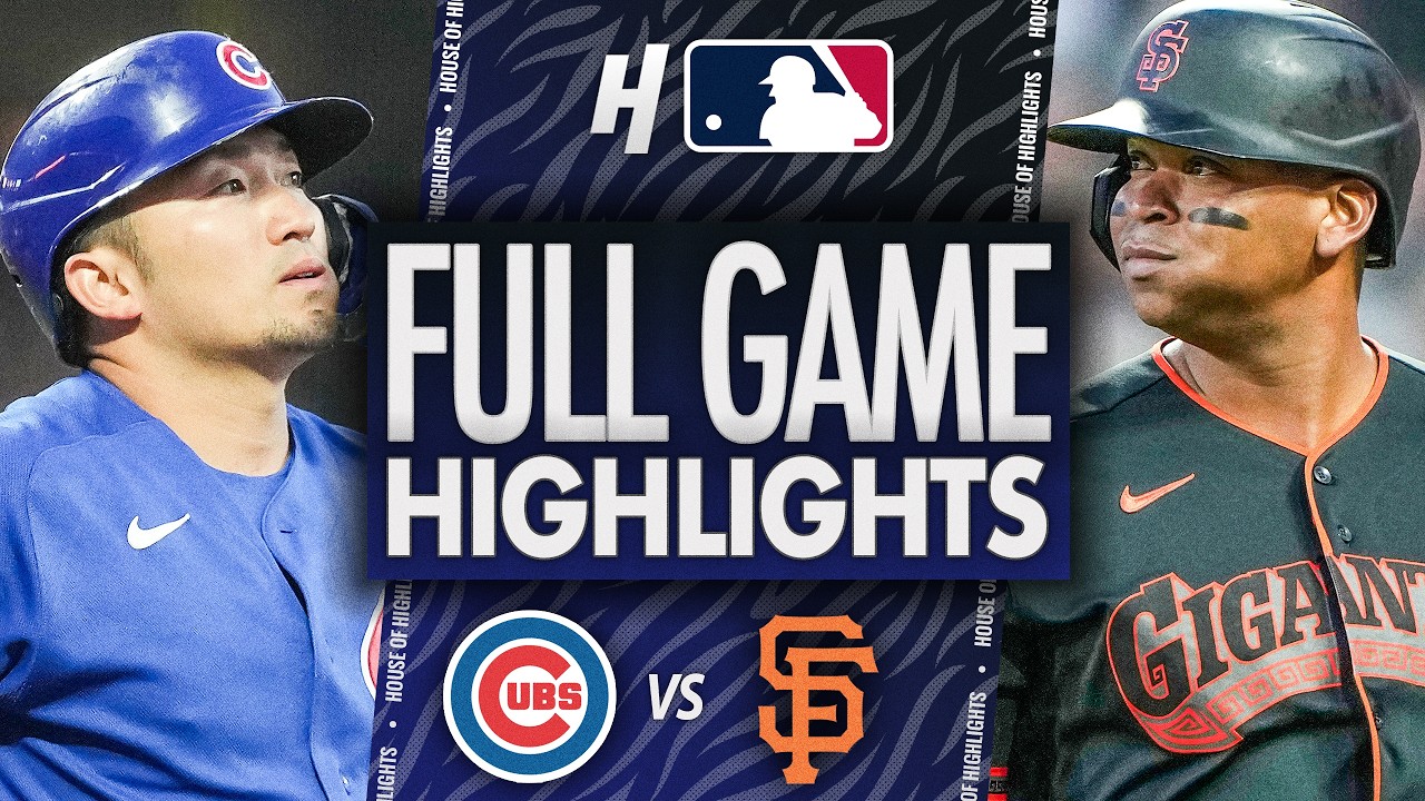 Chicago Cubs против San Francisco Giants &mdash; ЛУЧШИЕ МОМЕНТЫ МАТЧА 🔥 13 июня 2026 г., сезон MLB