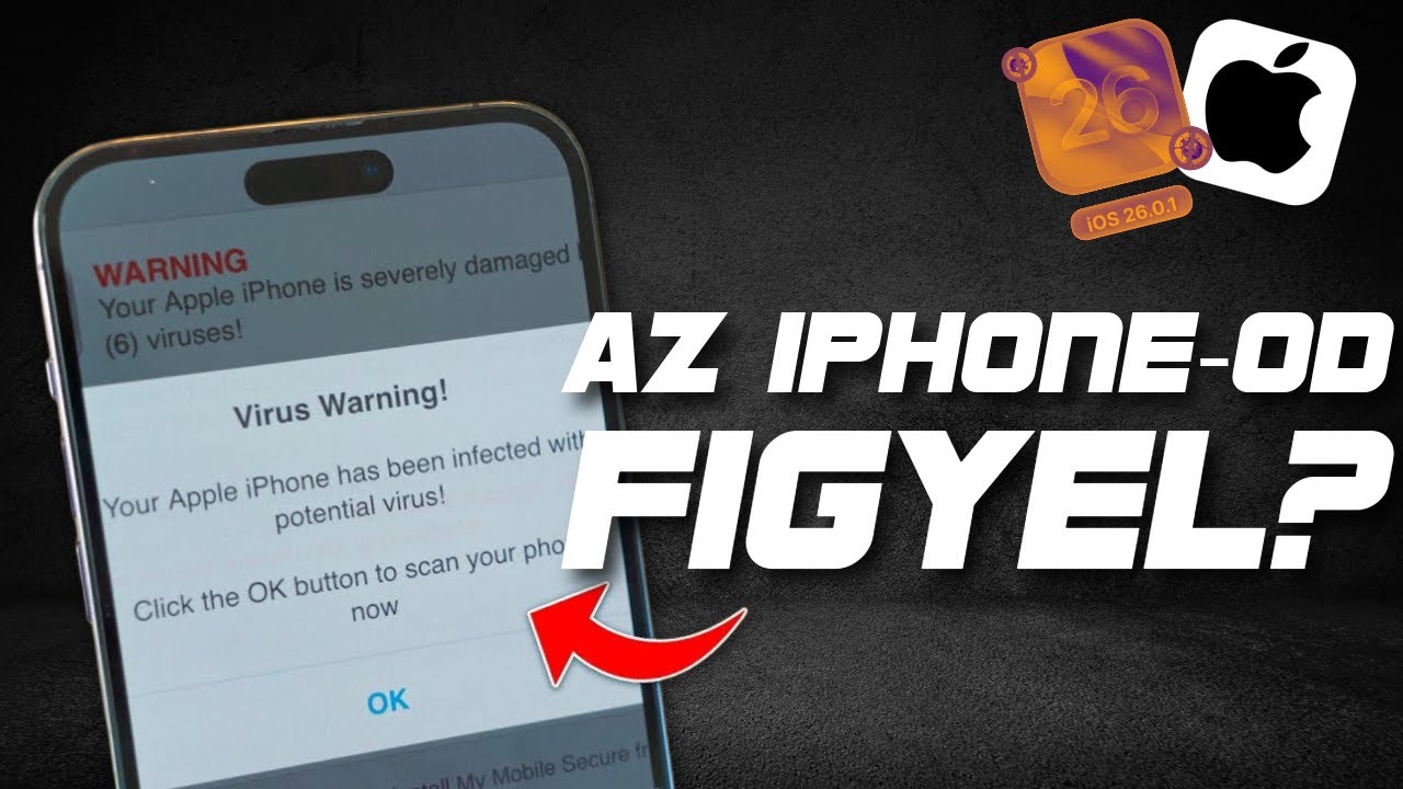 Kémkednek az iPhone-od után? Így szeded ki a vírusokat és a kémprogramokat!
