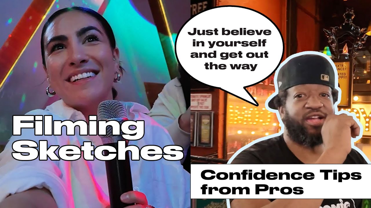 Life as a comedian I NYC Vlog I Sketches & Confidence tips