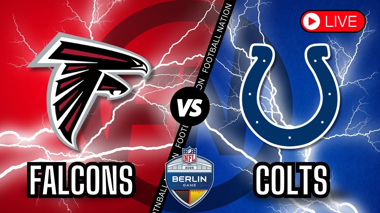 Atlanta Falcons vs Indianapolis Colts - Berlin Game - Live Stream - Color Radio Broadcast