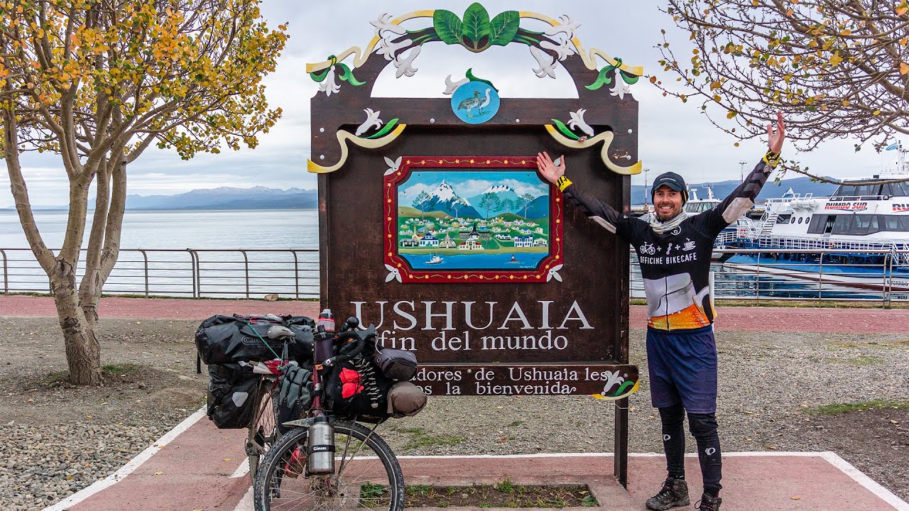 Tierra del Fuego, bikepacking route. Reaching Ushuaia after 954 days from Prudhoe Bay (Alaska)