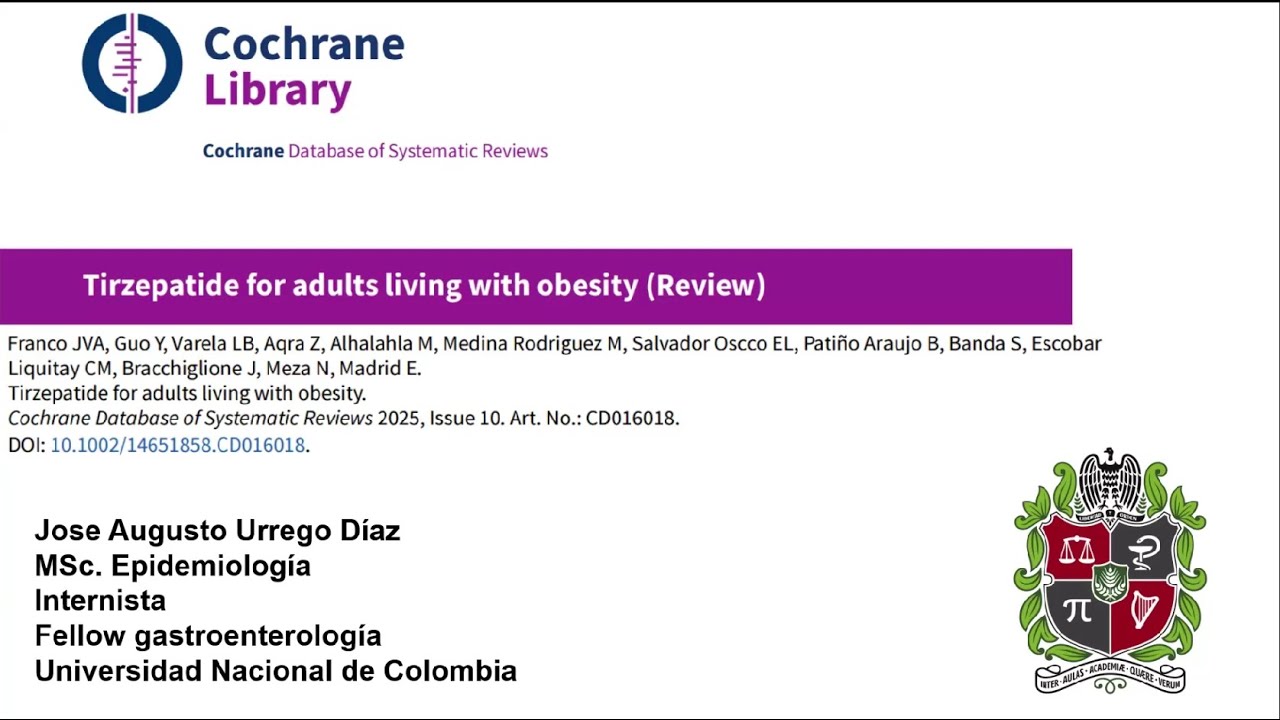 Dr. Jose Urrego - Tirzepatide en adultos con obesidad