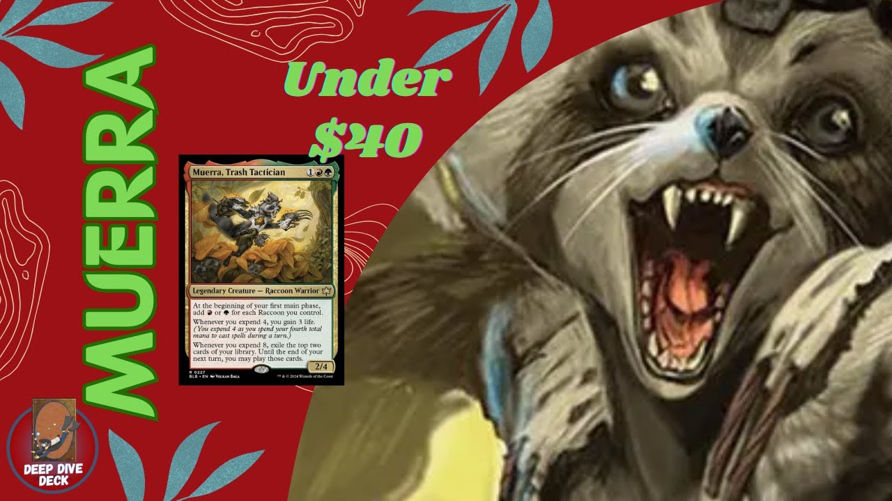 Deep Dive Deck - Unlocking the Secrets of Deck Muerra: A Trash Tactician's Guide Under $40!