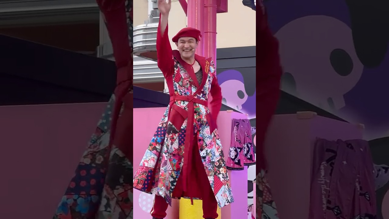 タクミboyさん✍️登場「ボンジュール😊」USJクロミライブ〜世界クロミ化ツアークリスタル・クリア